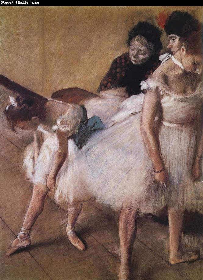 Edgar Degas Dance examination